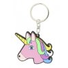 Brelok silikonowy UNICORN HEAD - Equi-Kids - różówy